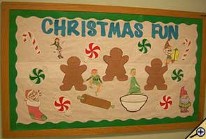Christmas Fun bulletin board