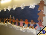 Gingerbread Man Bulletin Board