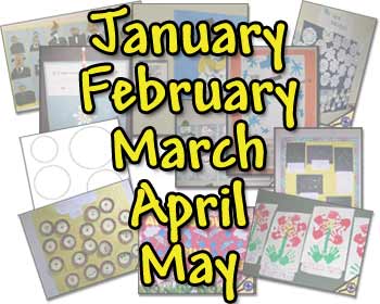 Elegant march themed bulletin boards Monthly Bulletin Board Ideas