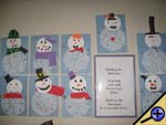 Frosty Counting Snowballs Bulletin Board