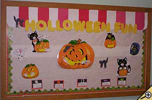 Halloween Fun bulletin board