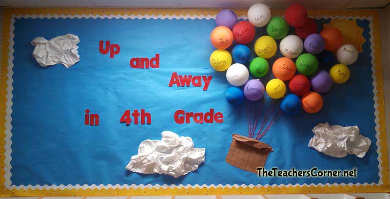 Fall Back To School Bulletin Board Ideas