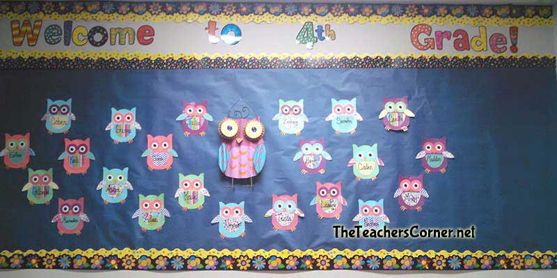 Fall Back To School Bulletin Board Ideas